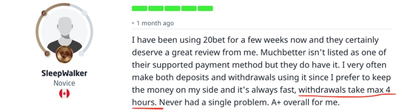 20Bet Review